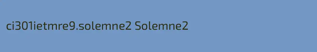 ci301ietmre9.solemne2 Solemne2